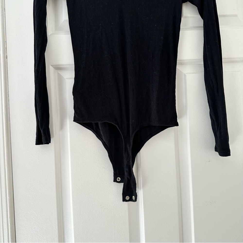 Express Ribbed Bodysuit - Picture 2 of 3